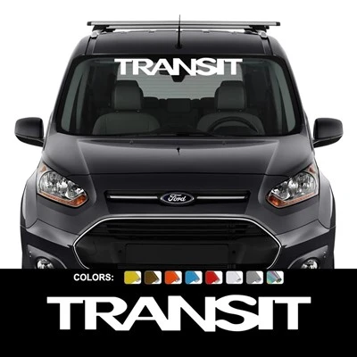 Autocollants de pare-brise pour autocollant Ford Transit