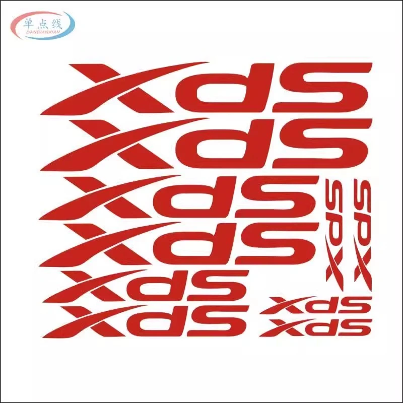 Autocollant à deux roues pour XDS