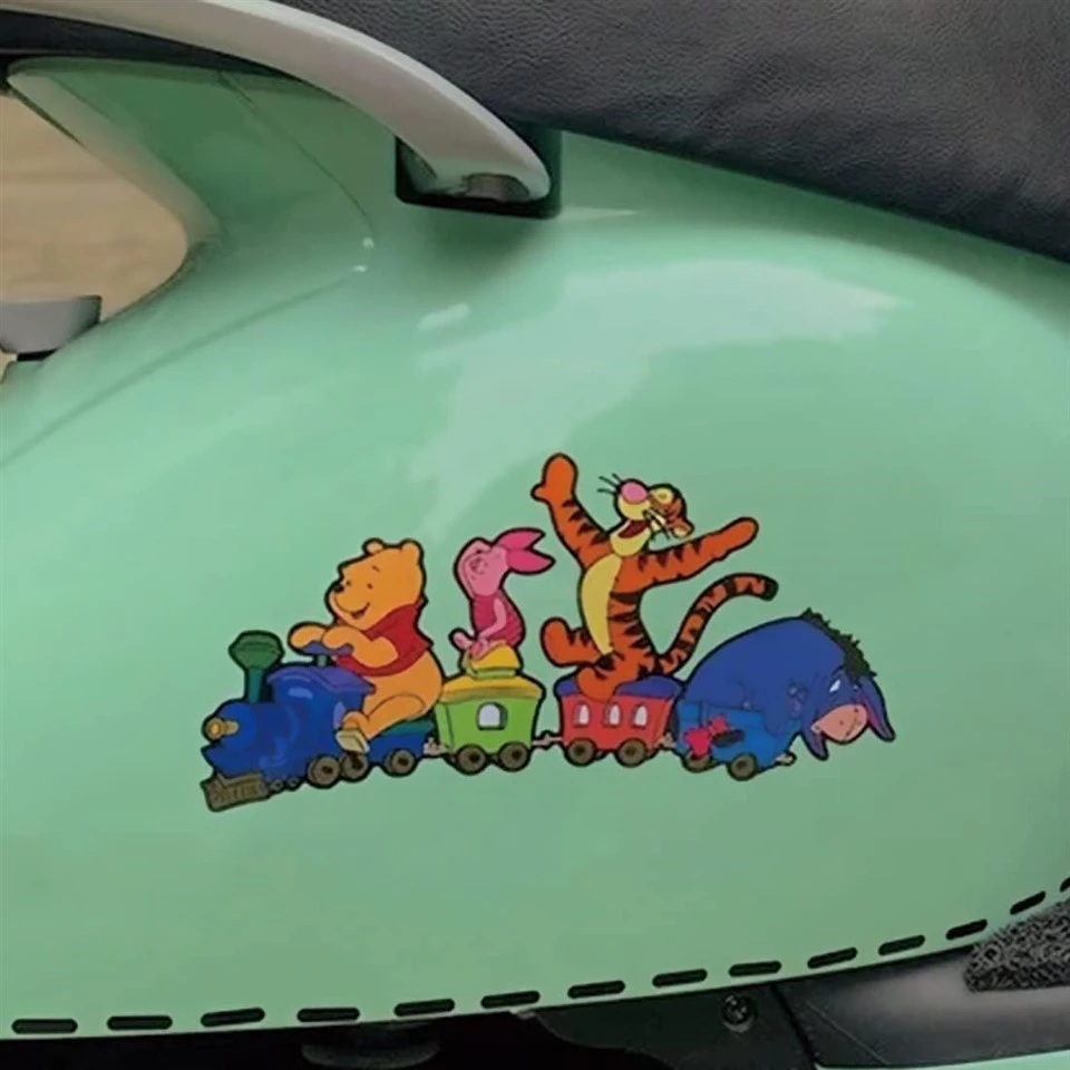 Autocollants de vélo électrique Winnie Bear