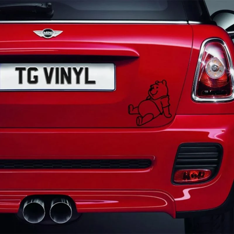 Autocollant de fenêtre Winnie Bear